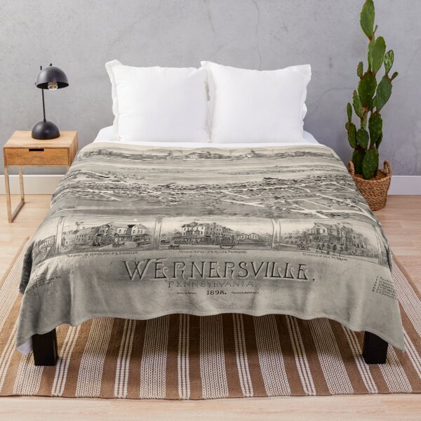 Item preview, Wernersville, Pennsylvania (1898) designed and sold by allhistory.