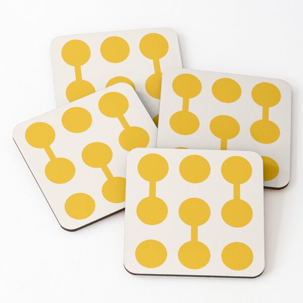 Item preview, Bauhaus inspired Exhibition Print, Bauhaus Wall Art connections yellow, Bauhaus Exhibition print, Bauhaus gift designed and sold by re-make-.
