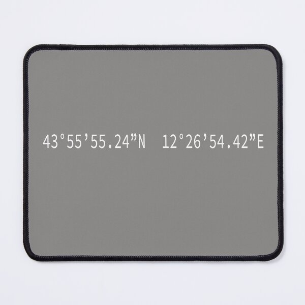 Item preview, San Marino  geographic coordinates designed and sold by Nicomaja.