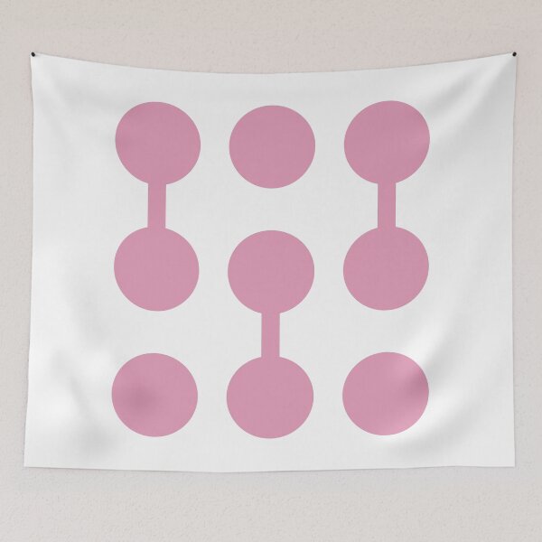 Artikelvorschau, Bauhaus inspired Exhibition Print, Bauhaus Wall Art connections pink, Bauhaus Exhibition print, Bauhaus gift entworfen und verkauft von re-make-.