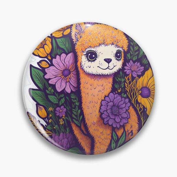 Item preview, Alpaca cartoon illustration designed and sold by ArtyBuys.