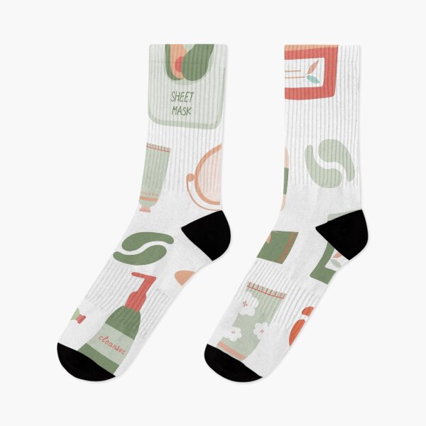 Item preview, Skincare Products Pattern designed and sold by moriahvanta.