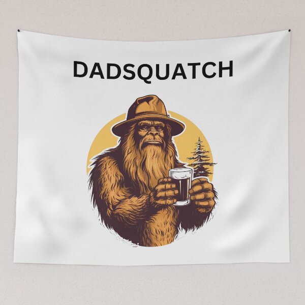 Item preview, Dadsquatch | Bigfoot | Funny Father's Day designed and sold by Slowerblue.