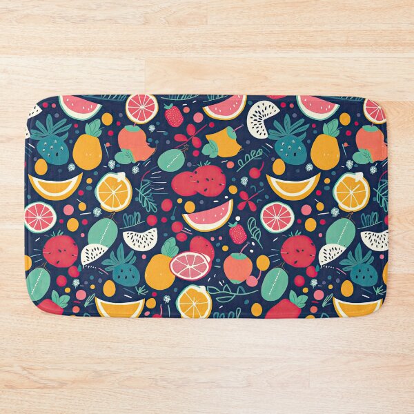 Item preview, Colorful Tropical Fruits Fruit Pattern designed and sold by Wonder Of Light.