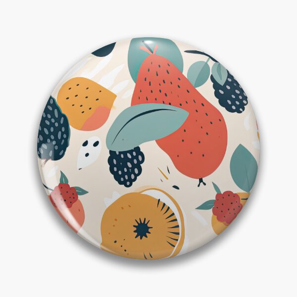 Item preview, Colorful Tropical Fruits Fruit Pattern designed and sold by Wonder Of Light.