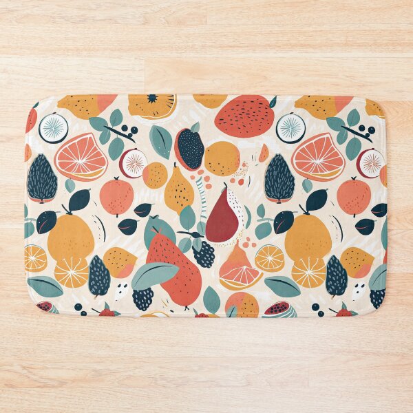 Item preview, Colorful Tropical Fruits Fruit Pattern designed and sold by Wonder Of Light.