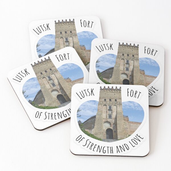 Item preview, Lutsk Fortress of Strength and Love Sticker designed and sold by zefirdsgn.