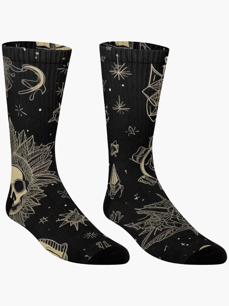 Thumbnail 3 of 5, Socks, Solstice designed and sold by PyroCybin.