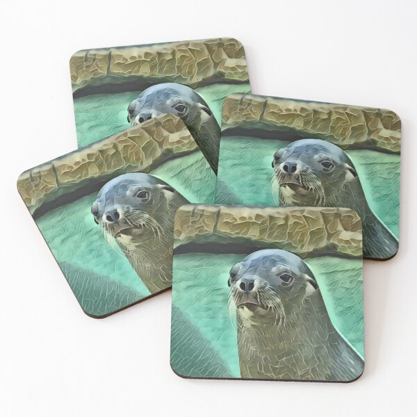Item preview, Happy Seal In Gemstone designed and sold by Fearless-Fox.