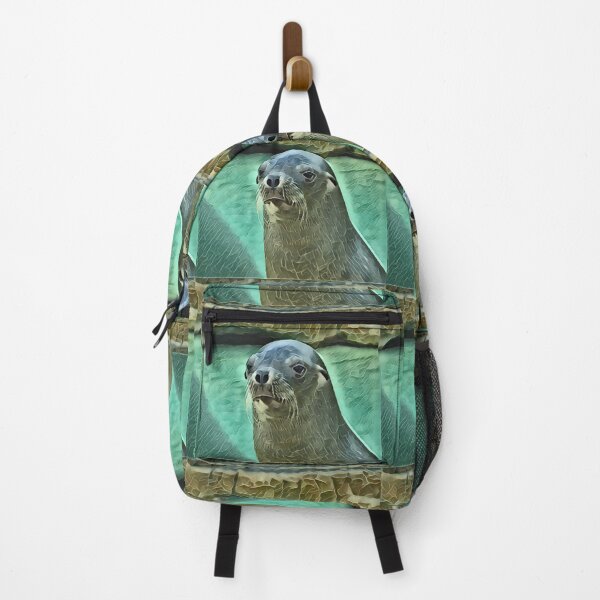 Item preview, Happy Seal In Gemstone designed and sold by Fearless-Fox.