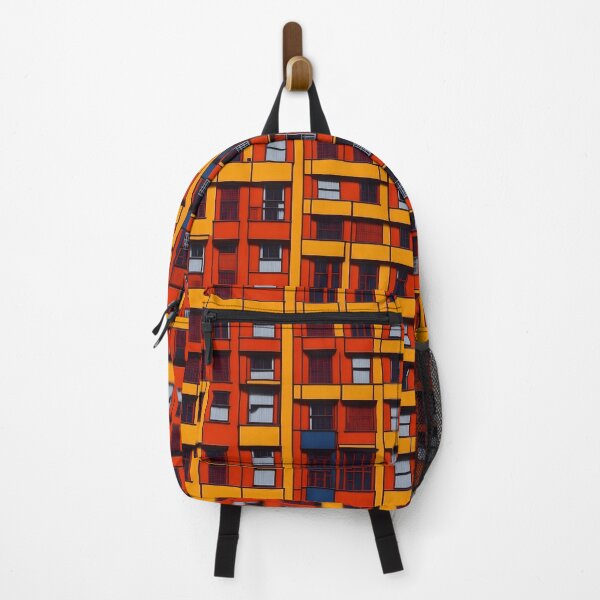 Item preview, Colourful Vibrant City Building Digital Art Pattern designed and sold by CXJStudio.