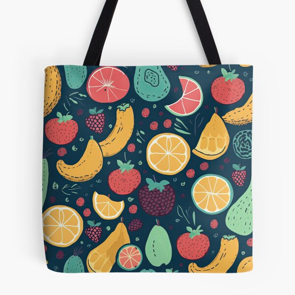 Item preview, Colorful Tropical Fruits Fruit Pattern designed and sold by Wonder Of Light.