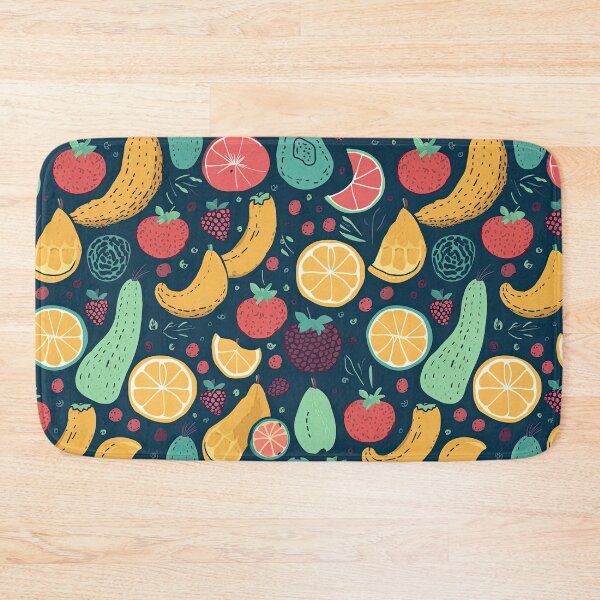 Item preview, Colorful Tropical Fruits Fruit Pattern designed and sold by Wonder Of Light.