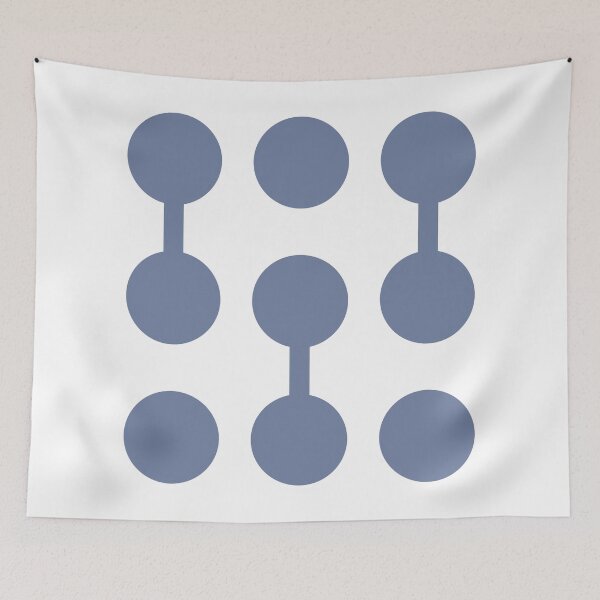 Artikelvorschau, Bauhaus inspired Exhibition Print, Bauhaus Wall Art connections pastel blue, Bauhaus Exhibition print, Bauhaus gift entworfen und verkauft von re-make-.