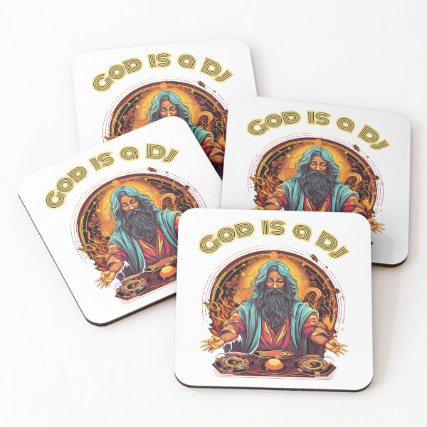 Item preview, God is a DJ designed and sold by obux.