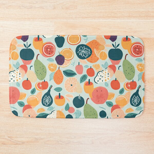 Item preview, Colorful Tropical Fruits Fruit Pattern designed and sold by Wonder Of Light.