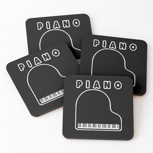 Aperçu de l'œuvre Design noir piano créée et vendue par Pikmi.