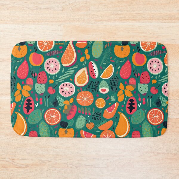 Item preview, Colorful Tropical Fruits Fruit Pattern designed and sold by Wonder Of Light.