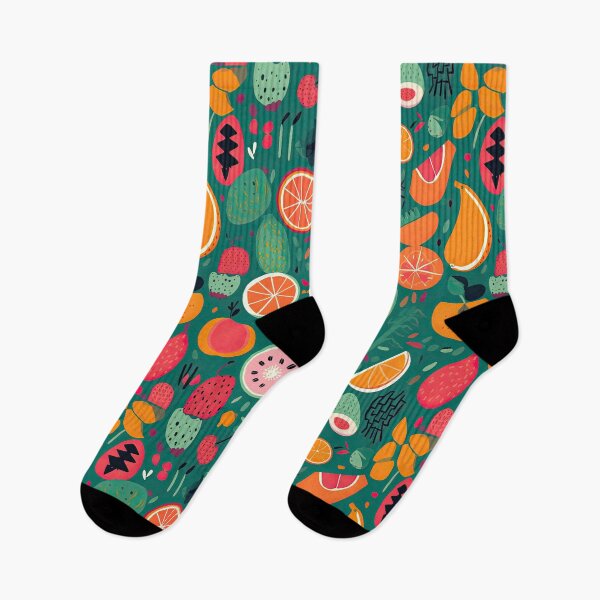 Item preview, Colorful Tropical Fruits Fruit Pattern designed and sold by Wonder Of Light.