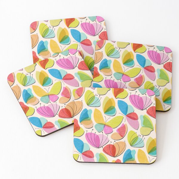 Item preview, Flores de mantequilla retro del arco iris designed and sold by Perrin Le Feuvre.