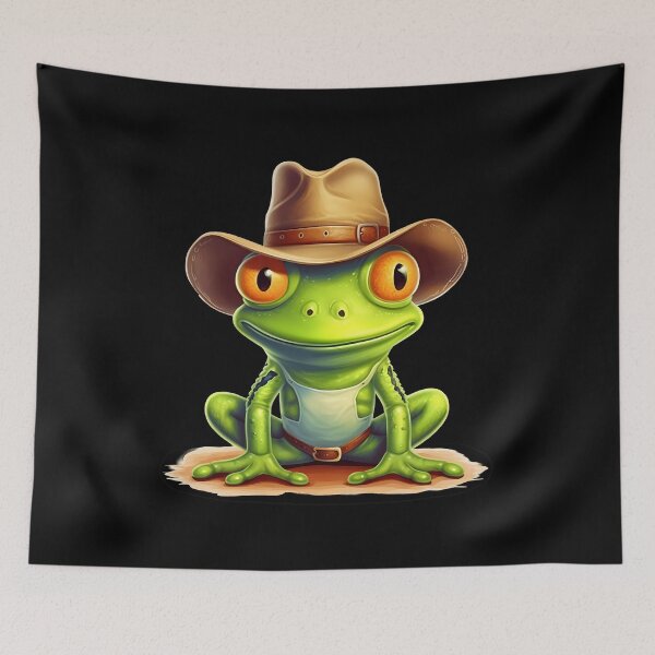 Item preview, frog cowboy designed and sold by DerSenat.