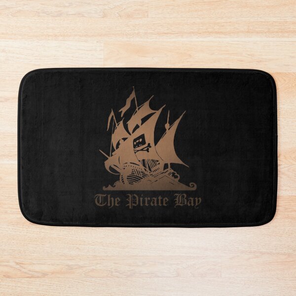 Item preview, The Pirate Bay Logo [Gold On Black] designed and sold by DarklingAnubiss.