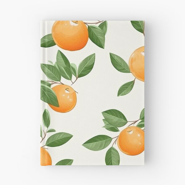 Item preview, Colorful Orange and Leaves Fruit Pattern designed and sold by Wonder Of Light.