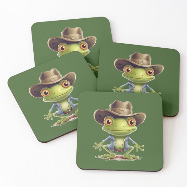 Item preview, frog cowboy designed and sold by DerSenat.