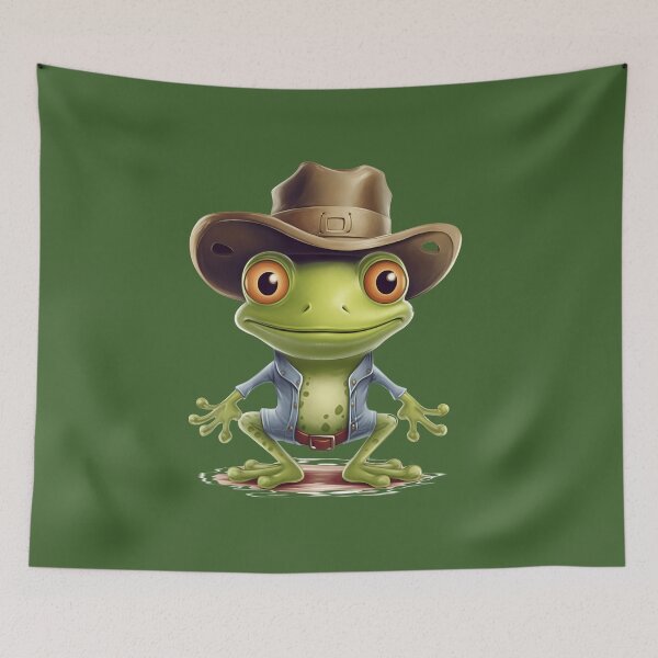 Item preview, frog cowboy designed and sold by DerSenat.