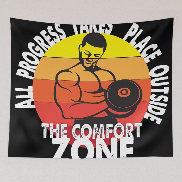 Item preview, All Progress Takes Place Outside The Comfort Zone designed and sold by dsirs.