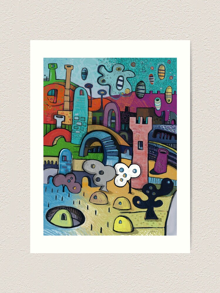 Alternate view of Aimless & Unaware Art Print
