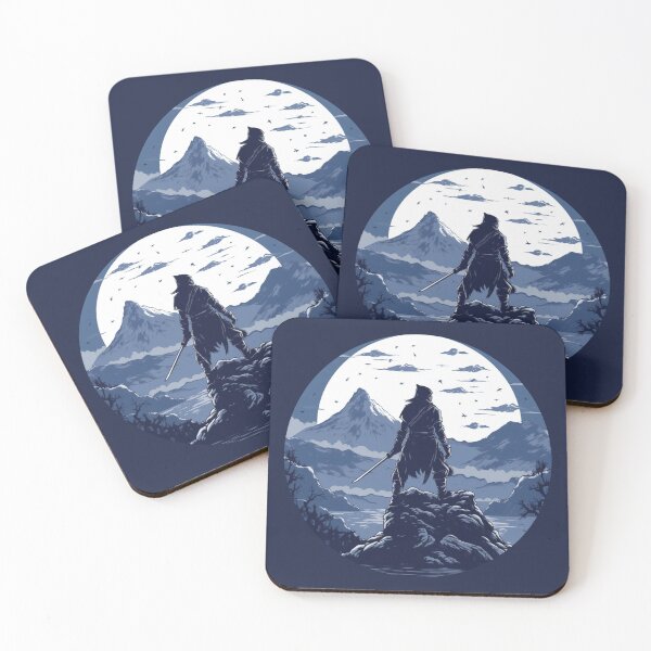 Item preview, Japanese Samurai Staring at the Mountains designed and sold by Etheon & Friends.