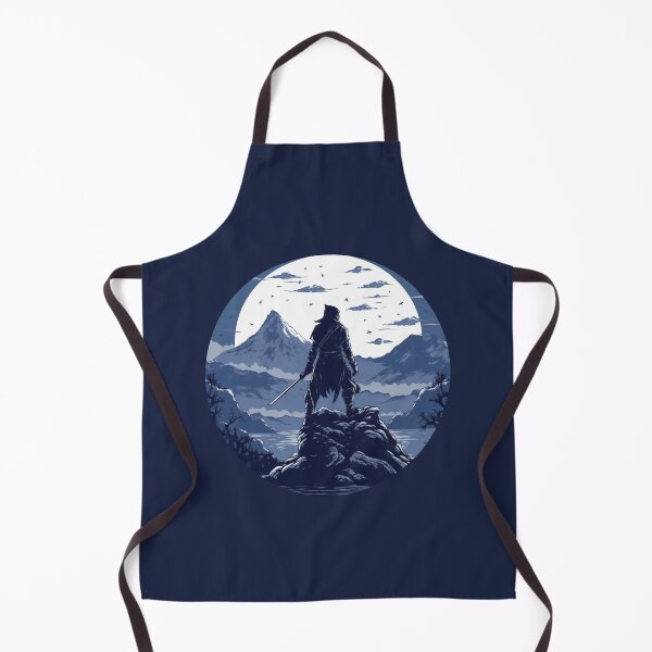 Item preview, Japanese Samurai Staring at the Mountains designed and sold by Etheon & Friends.
