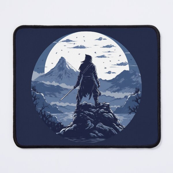 Item preview, Japanese Samurai Staring at the Mountains designed and sold by Etheon & Friends.