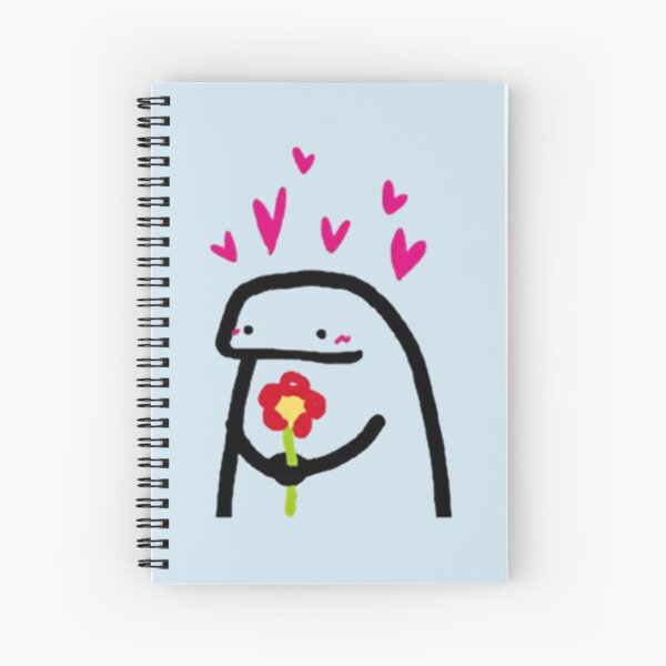 cool flork notebook: Funny Flork Meme Socks Notebook, checkered