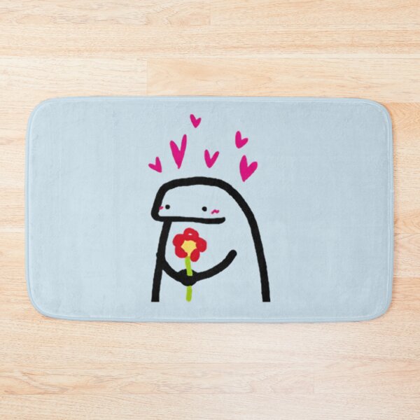 Item preview, Flork meme in love flower Long  designed and sold by SerenahillSS.