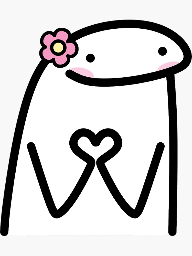 Flork in love meme pack, bundle Sticker for Sale by LatinoPower