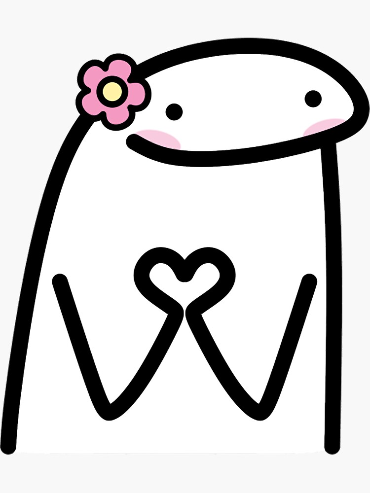 Flork in love meme Sticker for Sale by LatinoPower