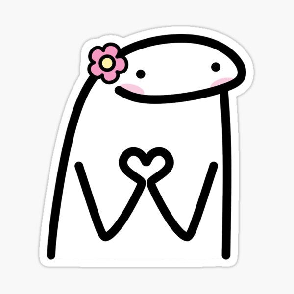 Flork in love meme pack, bundle Sticker for Sale by LatinoPower