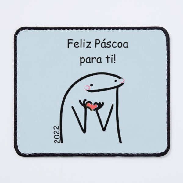 Item preview, Feliz Páscoa flork meme designed and sold by SerenahillSS.