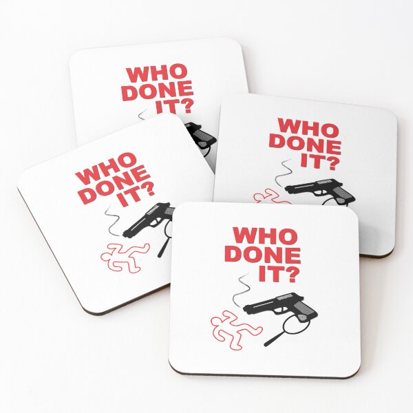 Item preview, Who Done It? designed and sold by verlnelson.