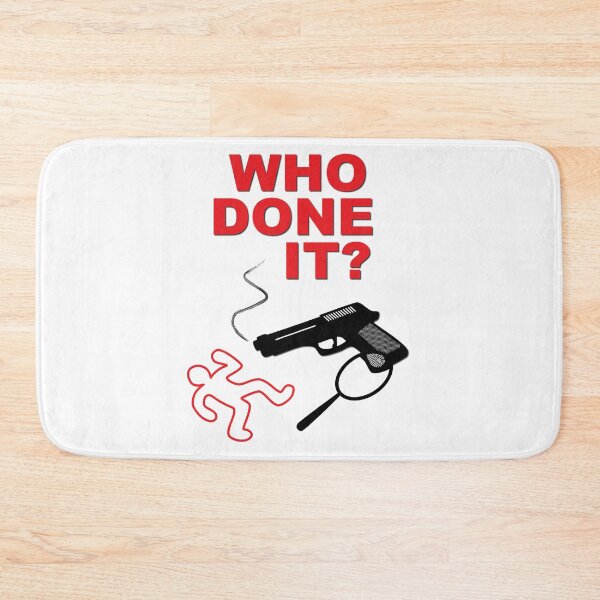 Item preview, Who Done It? designed and sold by verlnelson.