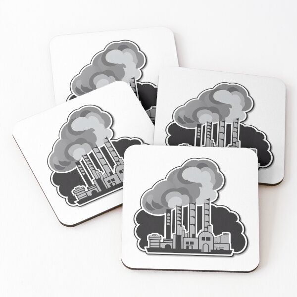 Item preview, Factory Pollution Sticker designed and sold by Istarfal.