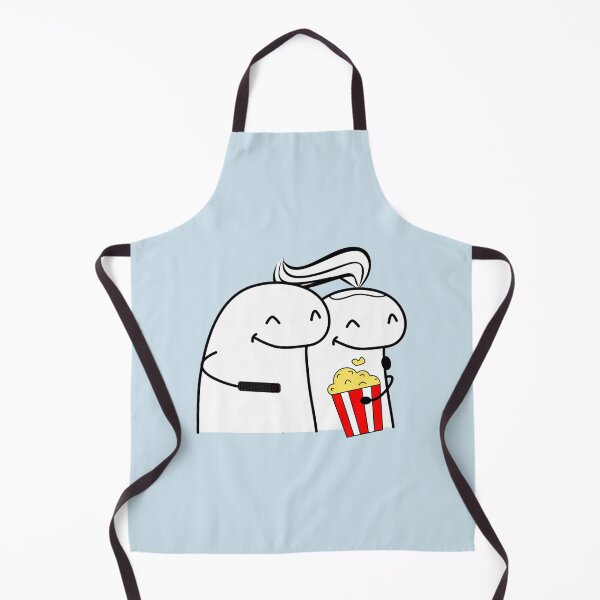 Item preview, Couple Flo.rk Eating Popcorn  designed and sold by SerenahillSS.