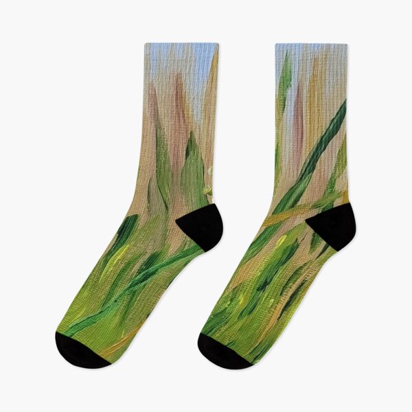 Item preview, Acrylic painting of wildflower on the trail designed and sold by Jmb67.