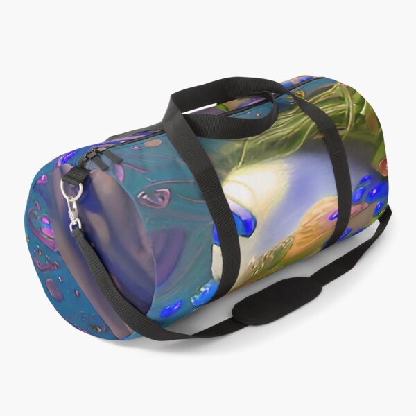 Item preview, Female Abstract Blue and Yellow Hair designed and sold by deniselynnimage.