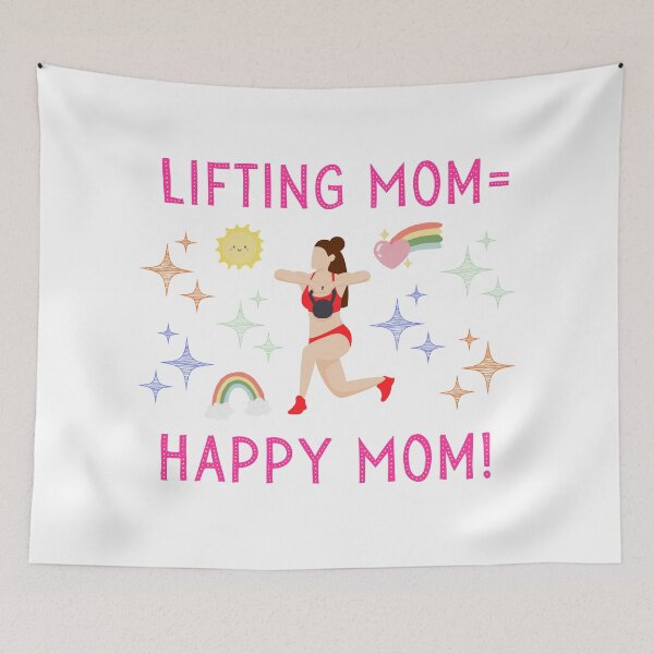 Item preview, Lifting mom= Happy mom! Morning workout designed and sold by AdiRemba.
