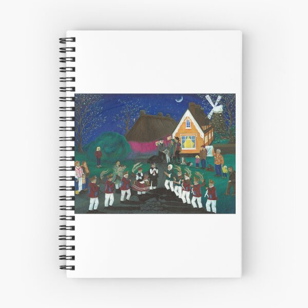 Item preview, Horn Dance, Thaxted Patronal Festival designed and sold by ClareWildeArt.