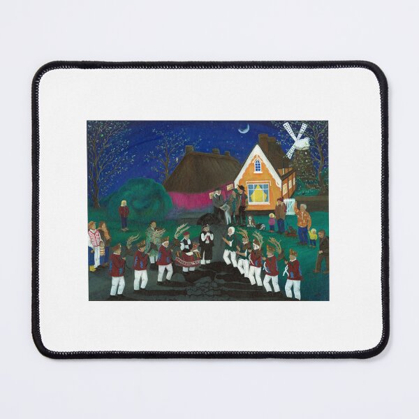 Item preview, Horn Dance, Thaxted Patronal Festival designed and sold by ClareWildeArt.