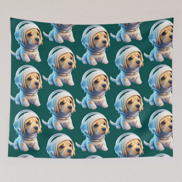 Item preview, Very Cute Chibi Cosmo the Space Dog designed and sold by orehey.